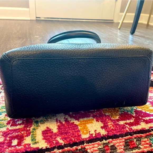 🔥🆕Kate Spade Cream & Black Satchel Handbag - Picture 8 of 10